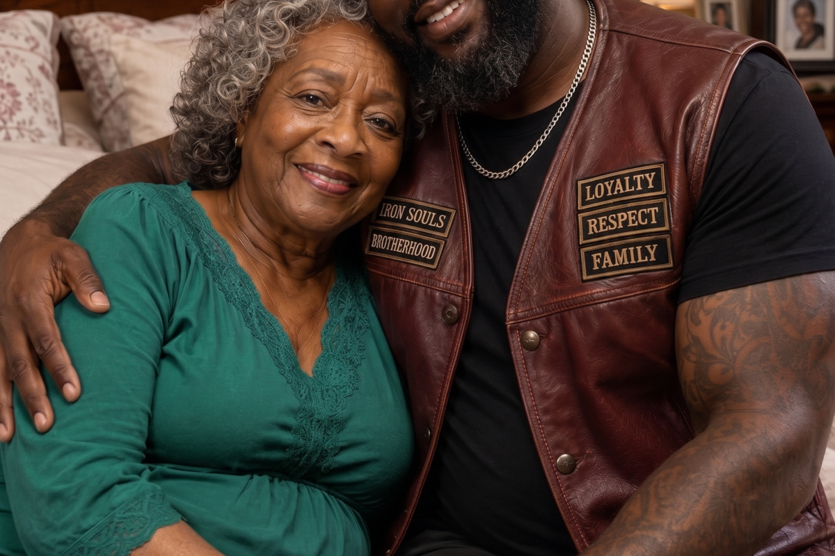 My 81-Year-Old Mother Hired a Heavily Tattooed Biker as Her Caregiver – When I Found Out Why, My Knees Gave Out Right There