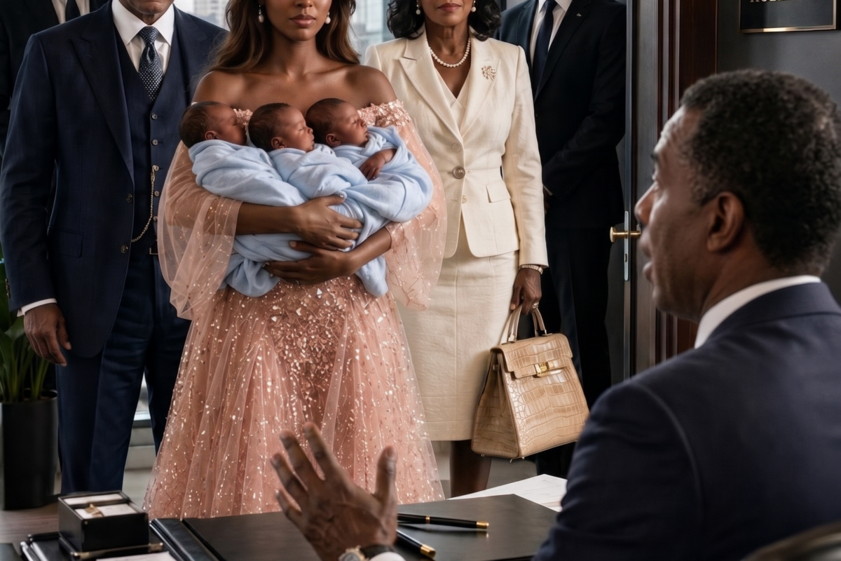 TWO DAYS AFTER I GAVE BIRTH TO TRIPLETS, MY HUSBAND WALKED INTO MY HOSPITAL ROOM WITH HIS MISTRESS