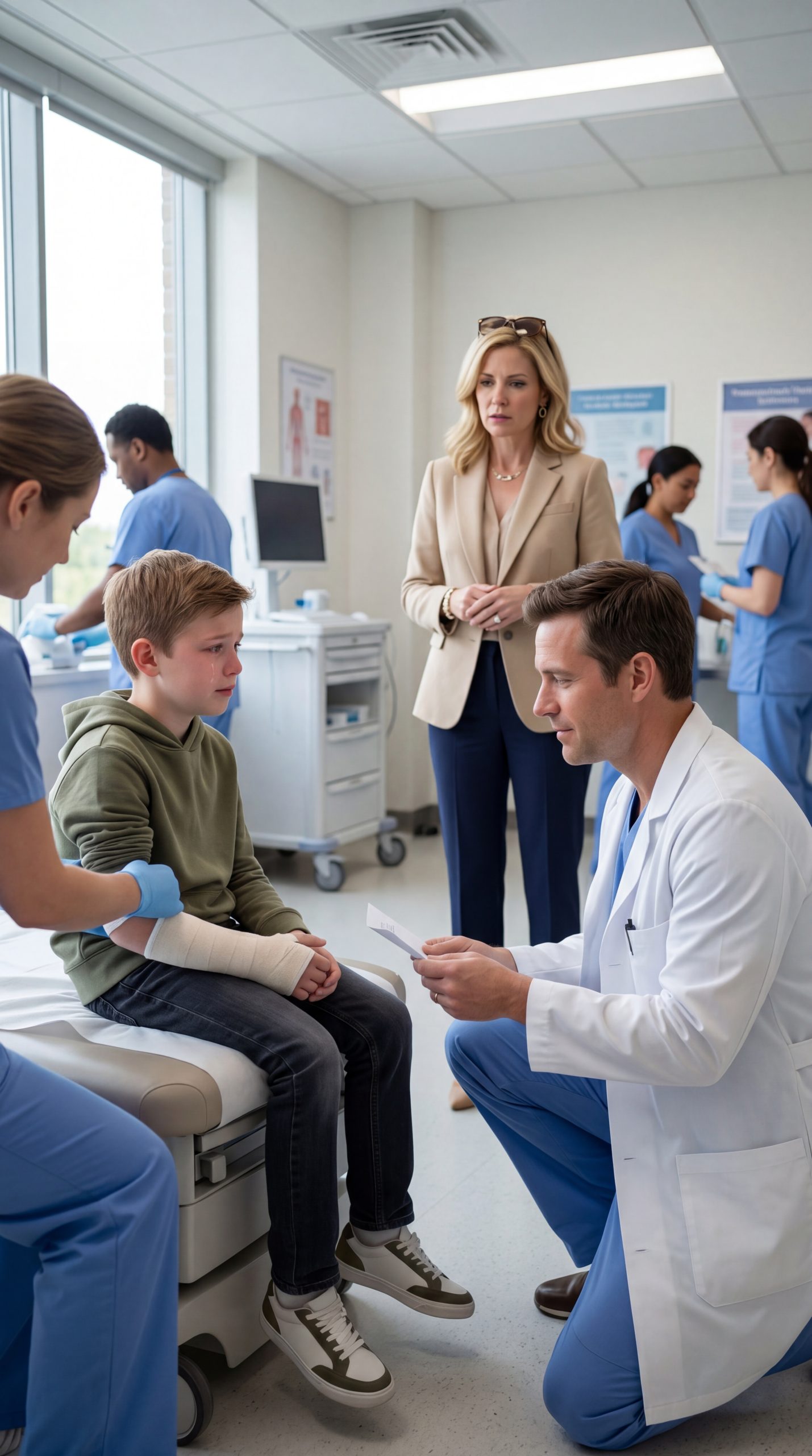 tt_“Please Don’t Let Her See This,” a Ten-Year-Old Whispered During a Routine Cast Removal