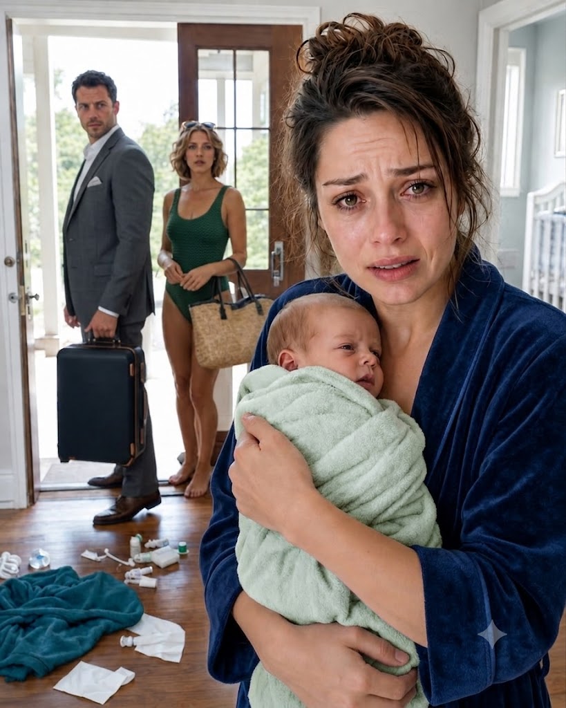tt_Part 2: My husband left me and our three-day-old baby boy, trembling from a fever, so he could fly away with his mistress