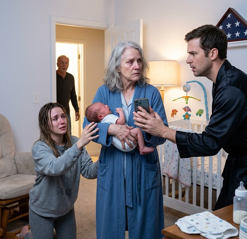 Part 2: I woke at 3 AM to the sound of the newborn…
