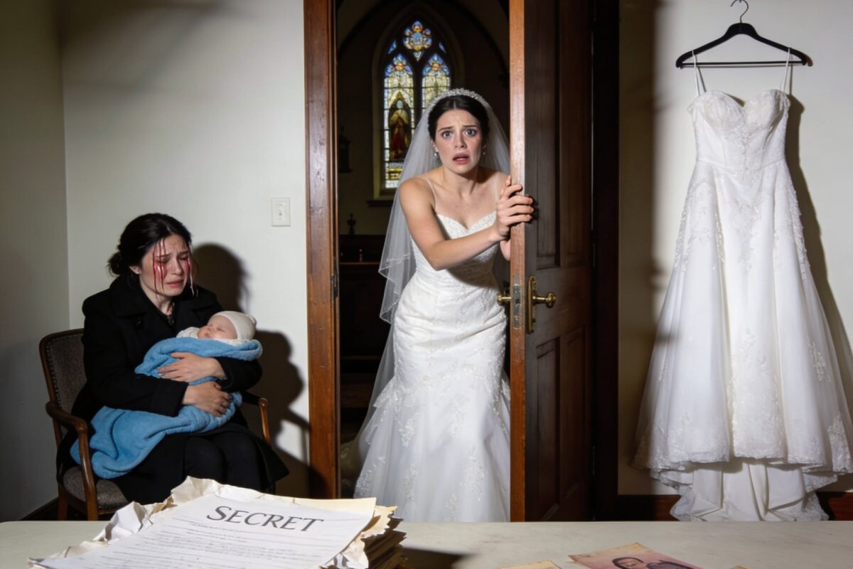 In the middle of my wedding ceremony, the priest suddenly stepped away from the altar and said five words that destroyed the future I thought I was about to begin.