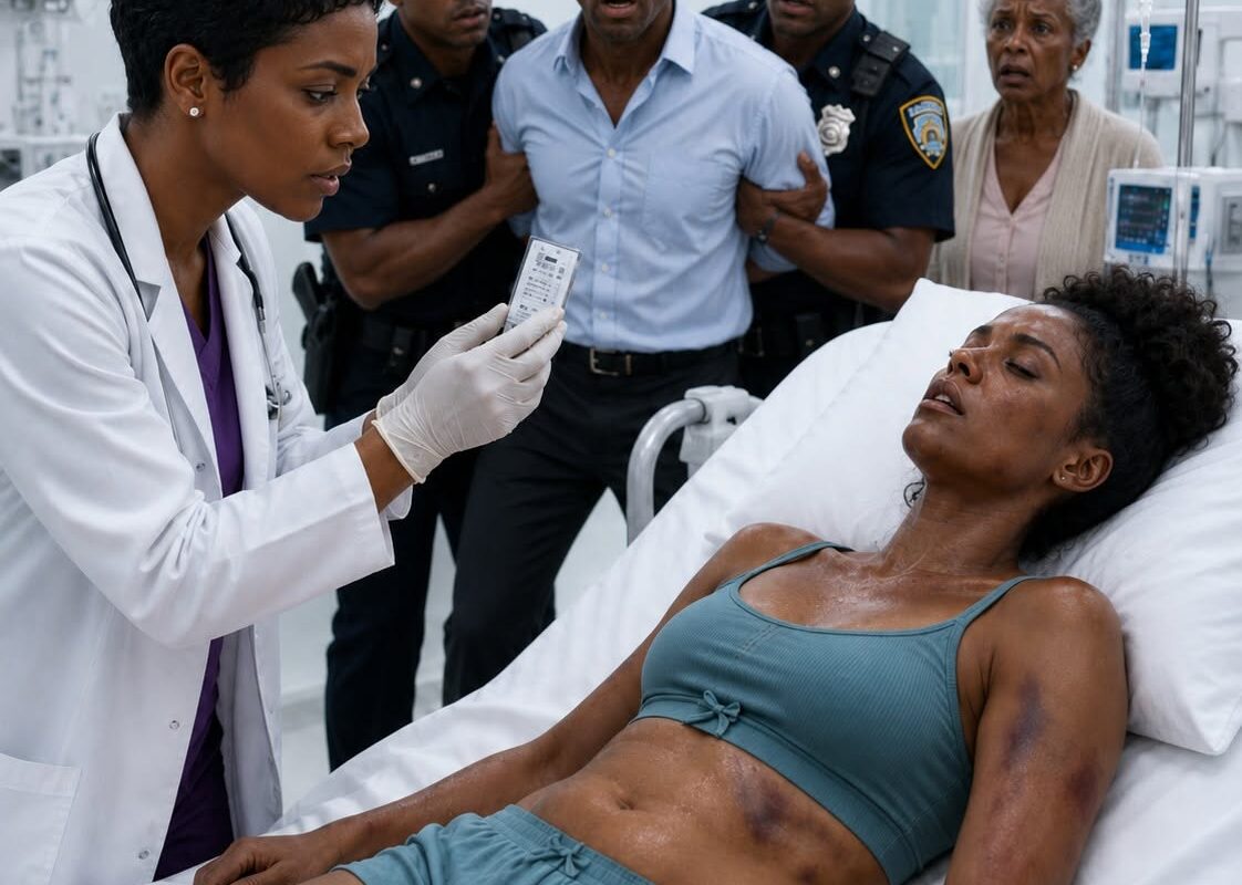 My husband left me, covered in b:ruis:es and unconscious, outside the emergency room, then told the police that I had at:tacked him first.