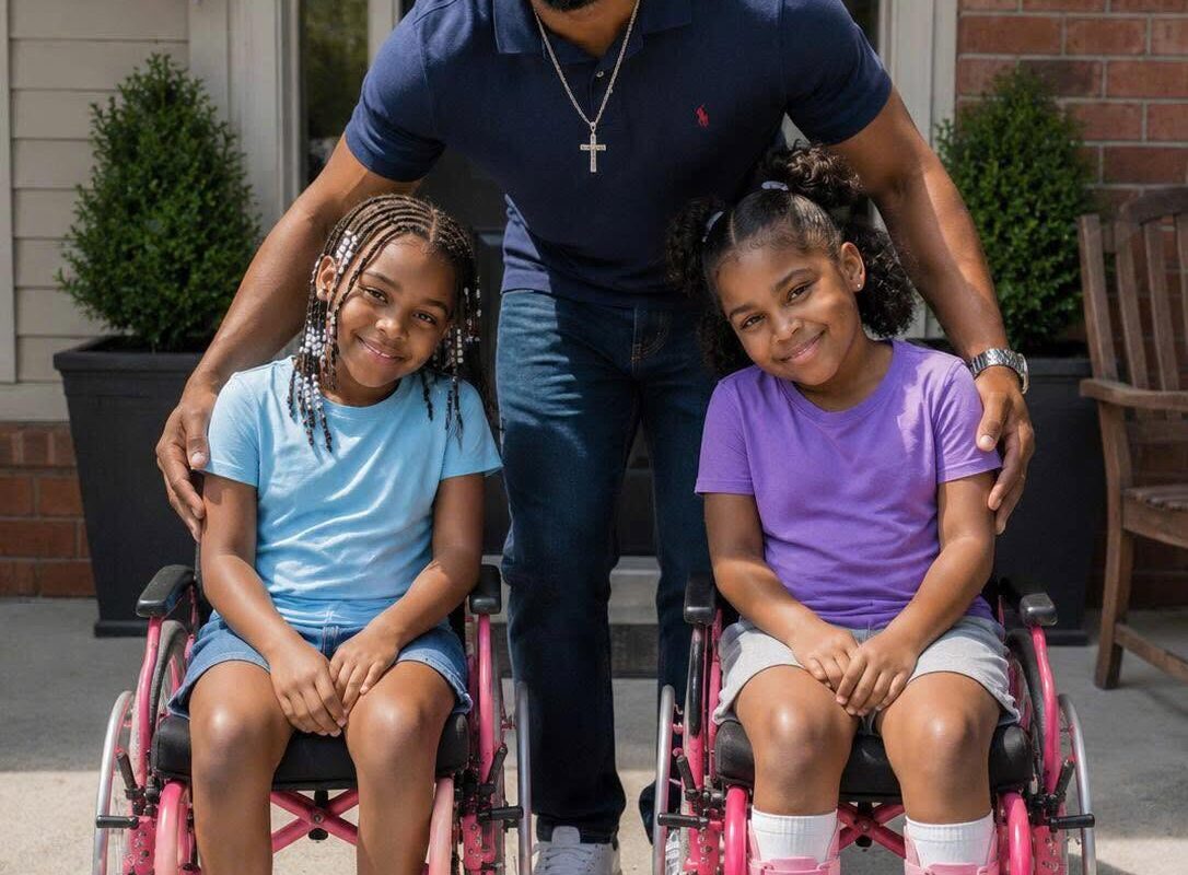 I RAISED MY DI:SABLED TWIN DAUGHTERS ALONE AFTER THEIR MOTHER WALKED OUT WHEN THEY WERE SIX