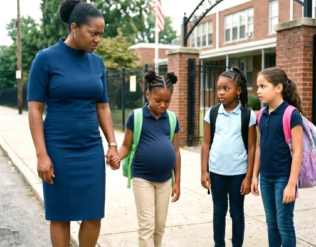 The silence in the principal’s office was no longer heavy; it was suffocating.