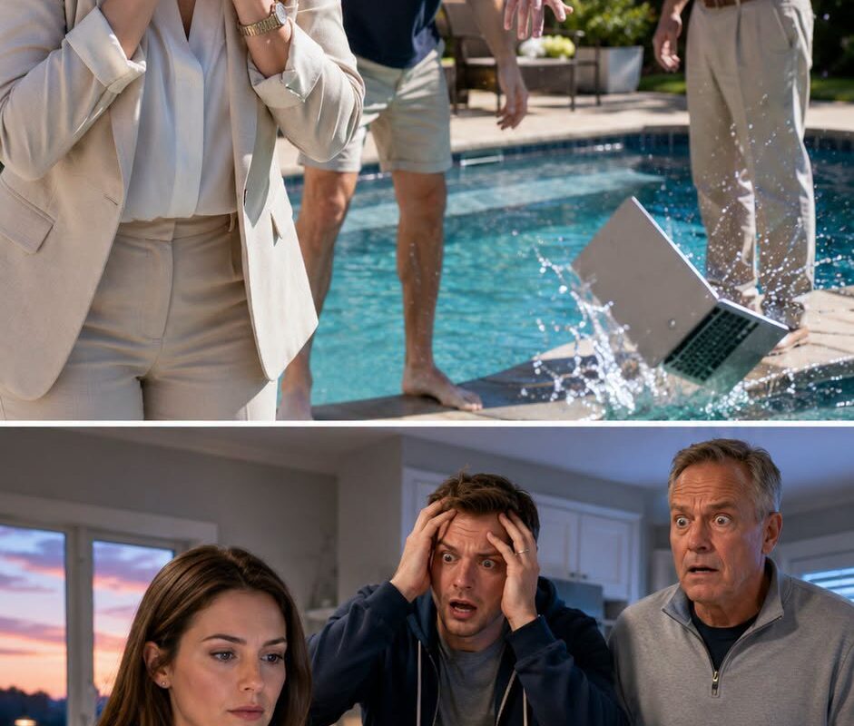 “Oh, sorry — I accidentally dropped your laptop in the pool,” my brother said — after I refused to lend him $20,000