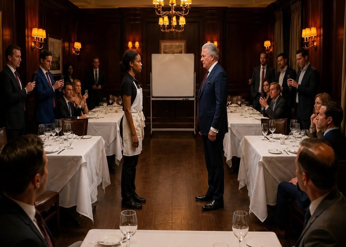 A billionaire called his Black waitress “che…
