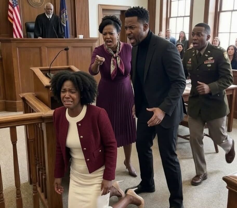 My mother-in-law pointed at me in court and said, “She’s faking it.” My husband smirked, telling the judge I did this every time.