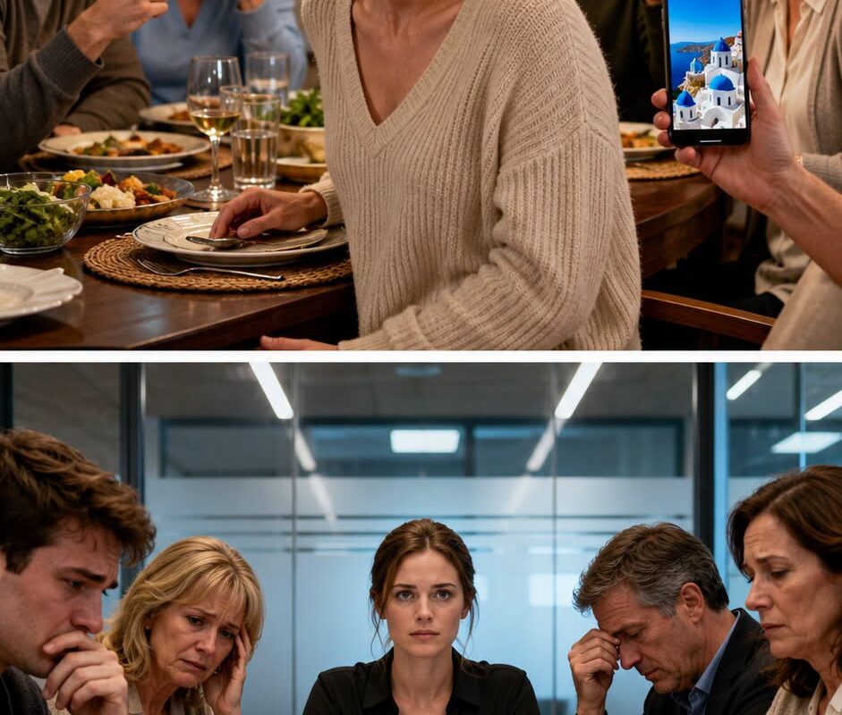 At a family dinner, I smiled and said, “I’m so excited for the trip next week!”