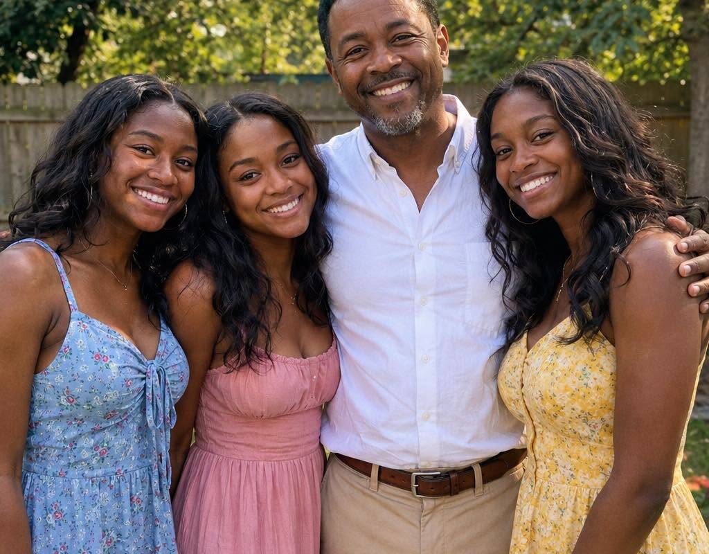 I Raised My Three Daughters Alone After Their Mother Passed Away