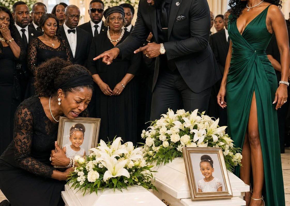At My Twins’ Funeral, My Husband Whispered That God Took Them Because of Me — Then Detectives Walked Into the Chapel.