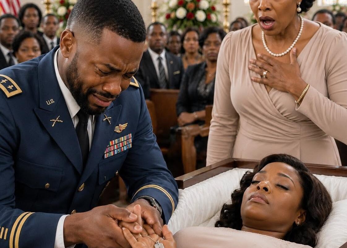 I Returned From Military Service to Find My Wife in a Coffin, but the Memory Card in Her Hand Exposed the Lie My Mother Buried With Her