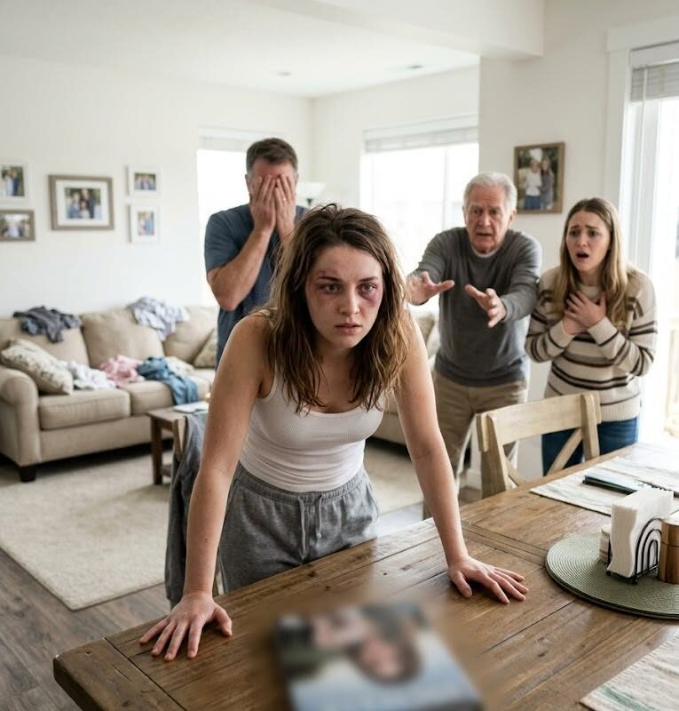 UNL My father-in-law s:lapp:ed me because I refuse…