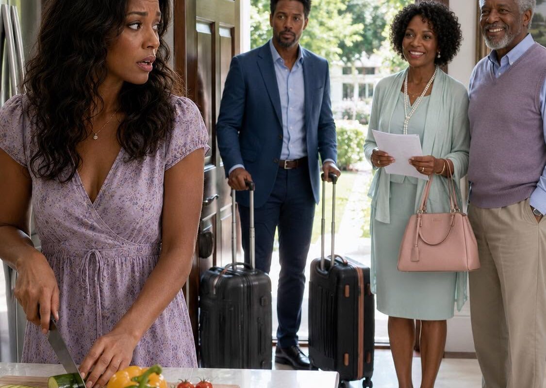 My in-laws arrived at my house with suitcases as if it were already theirs, my husband threw a bill at me and said