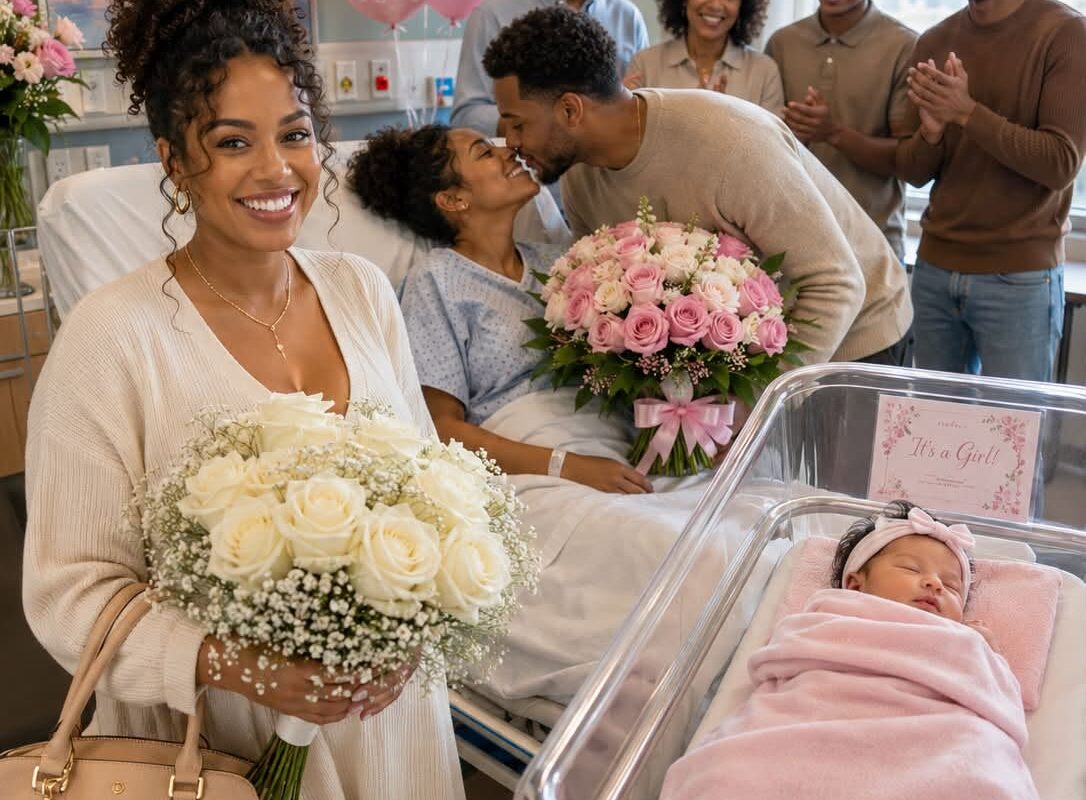 I went to visit my sister’s newborn… and found her kissing my husband. She looked at me and smiled:
