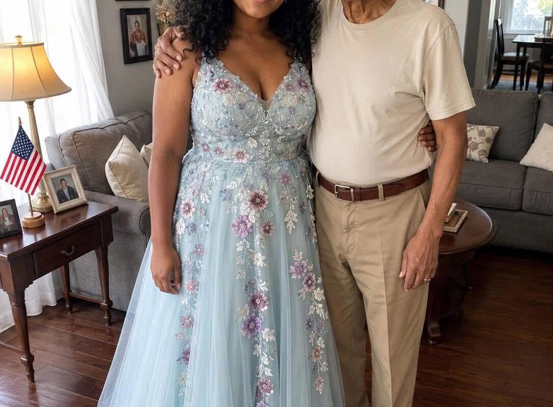 My Grandpa Sewed My Prom Dress 5 Days Before He Passed Away
