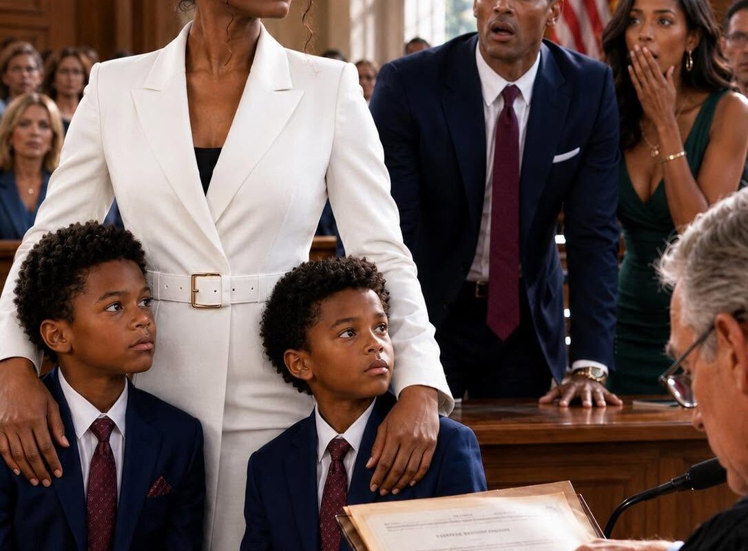 My Husband Walked Into Divorce Court With Three Attorneys, an Ironclad Prenup, and the Woman He Planned to Marry—Certain He Would Take Our Entire Fortune and Full Custody of Our Twin Boys