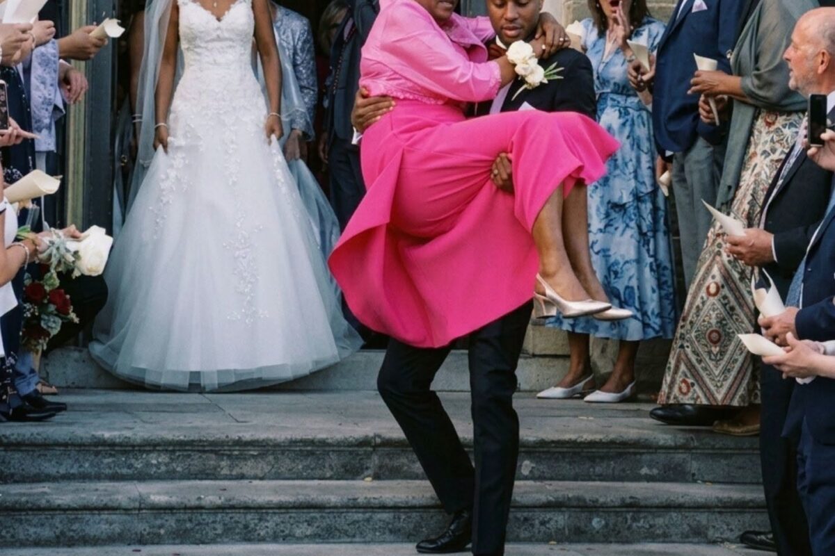 As We Walked Out of the Church After Our Wedding Vows, My Husband Lifted His Mother Instead of Me Because “She Wanted to Experience It Too”—Then My Mom Made One Quiet Move That Changed Everything