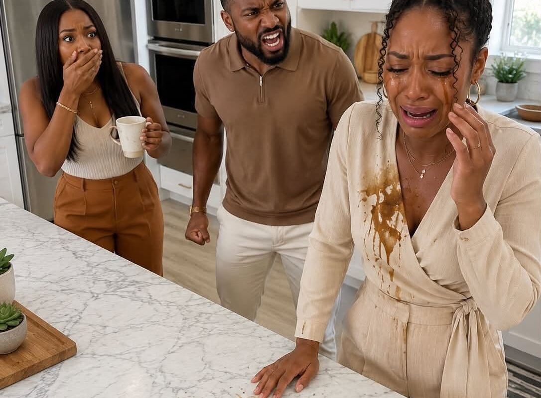 During breakfast, my husband hurled a mug of hot coffee toward me because I refused to hand my bank card to his sister.