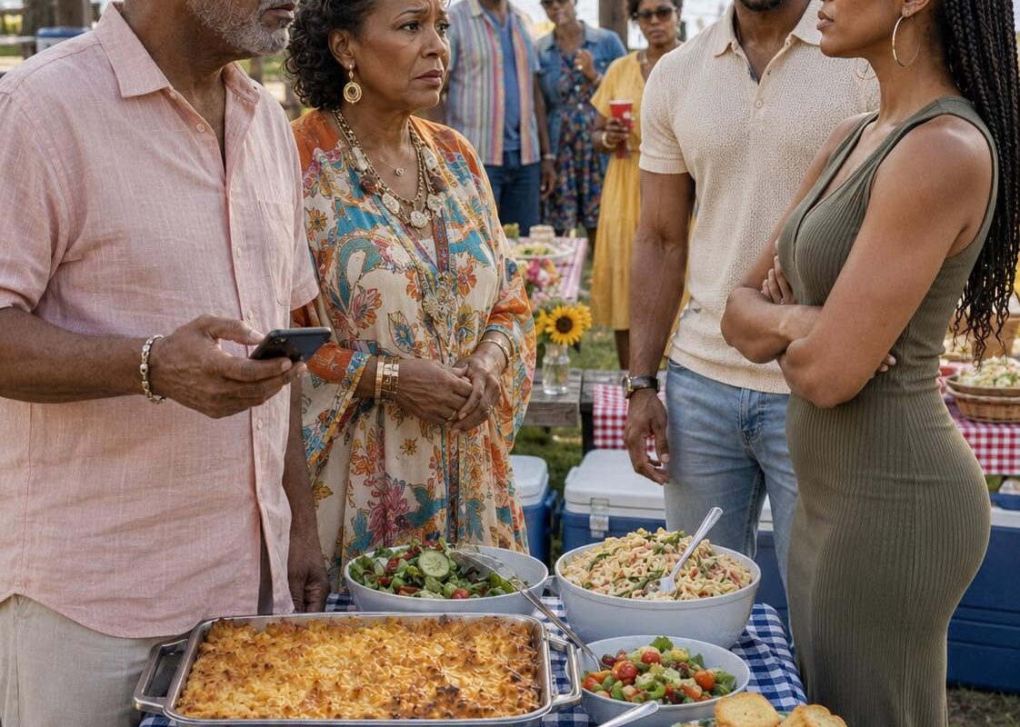 My wife stayed awake for two nights, preparing 38 dishes for 75 relatives at our granddaughter’s birthday celebration.