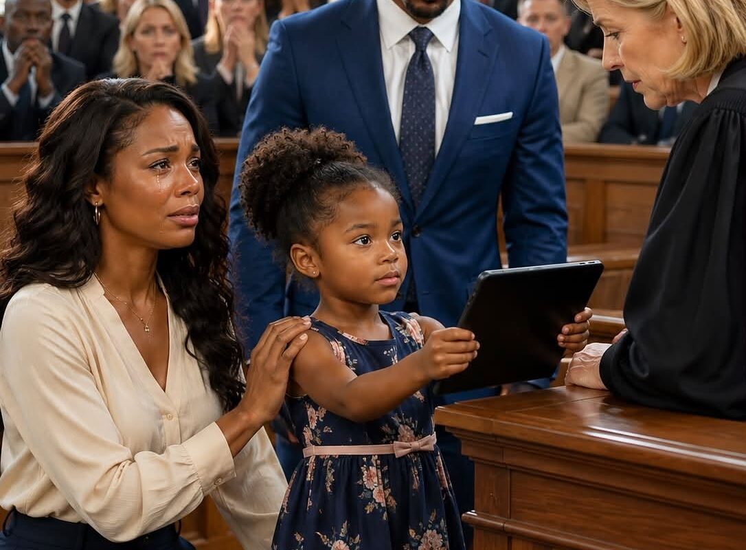 My husband files for divorce, and my 6-year old daughter asks the judge