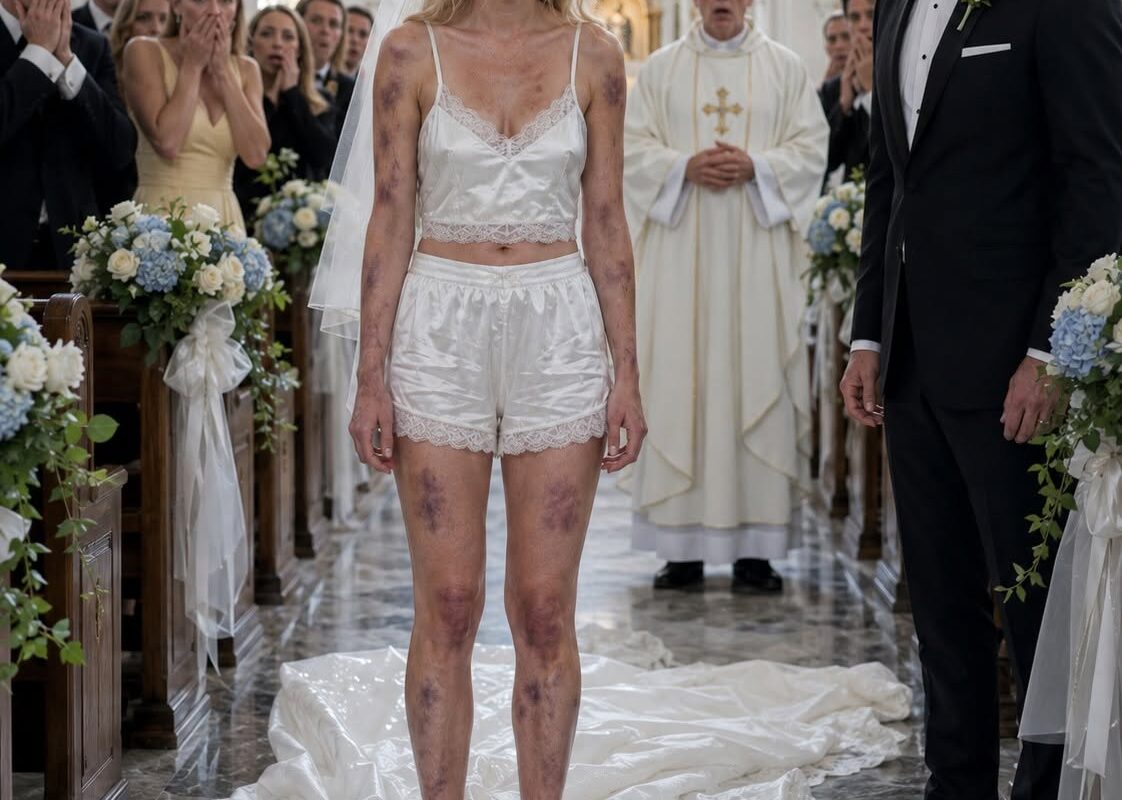 At the Wedding Altar, the Groom Tightened His Grip on My Hand and Whispered, “From This Moment, You Belong To Me.