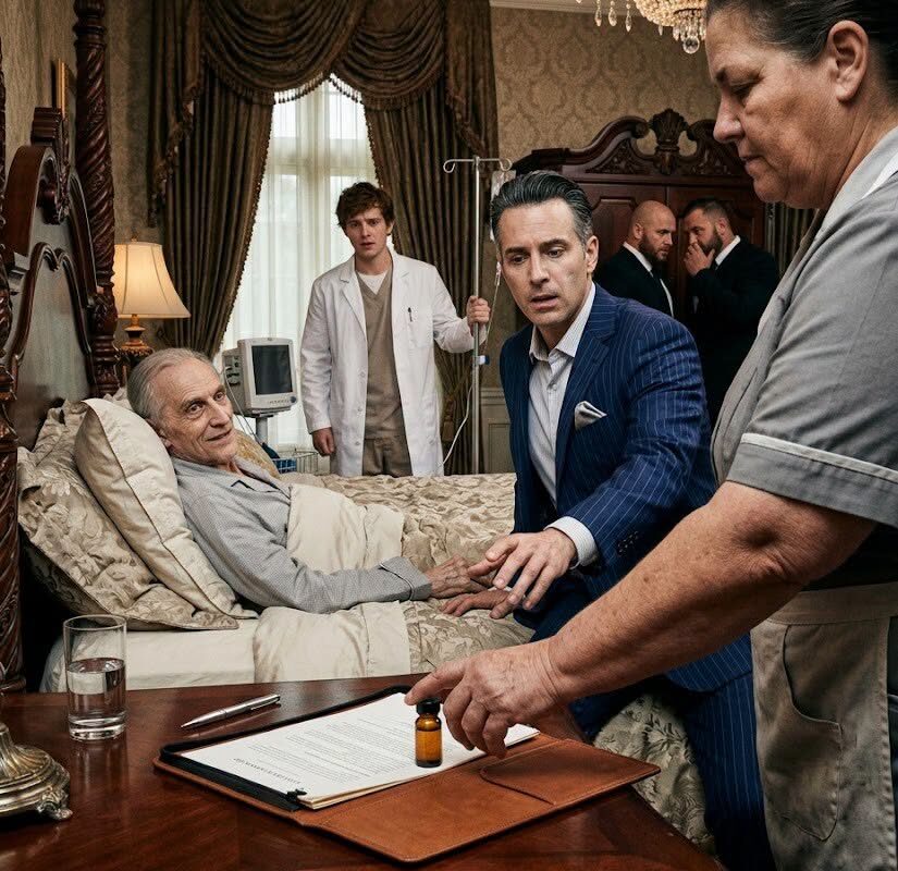 Dominic Costello’s doctor slipped poison into his medicine while his cousin stood beside the bed and said, “By next week, he won’t be able to sign his own name.”