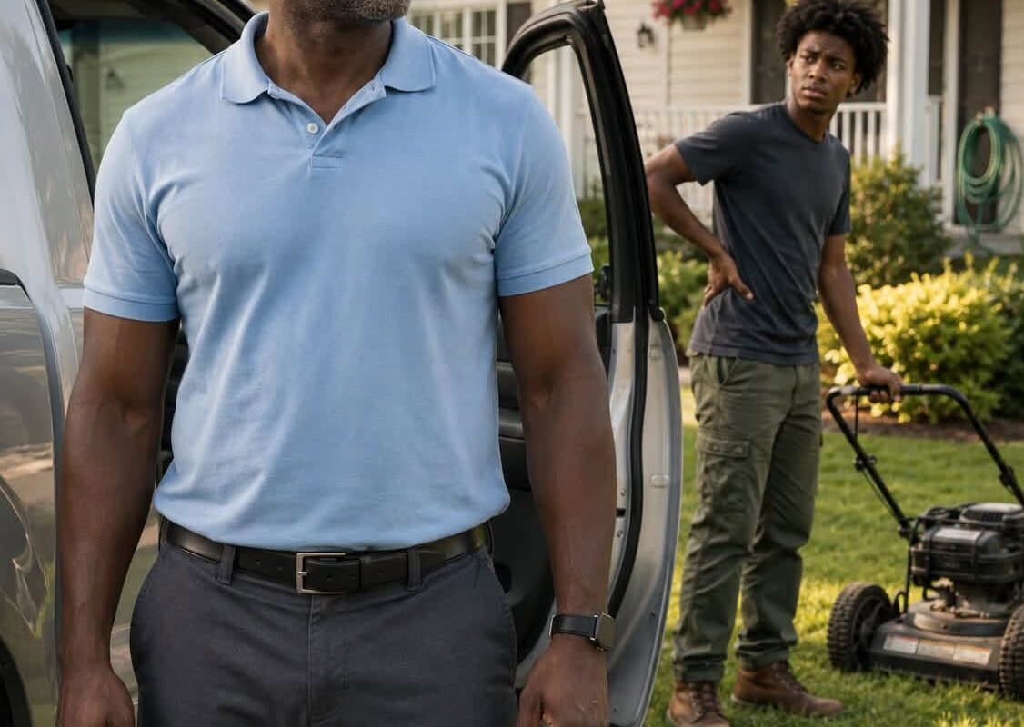 I Hired A Man To Mow My Daughter’s Lawn And He Heard Crying From Below The House