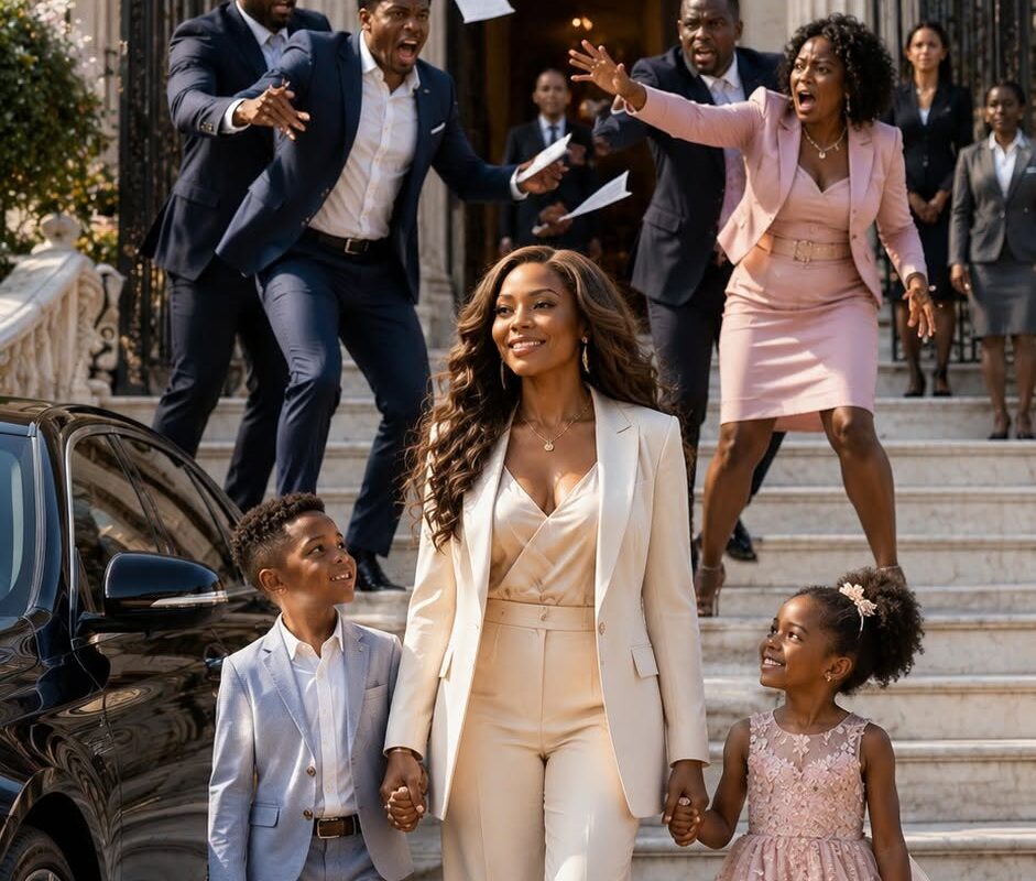 Holding My Children’s Hands, I Ran Home to Reveal a $24 Million Inheritance