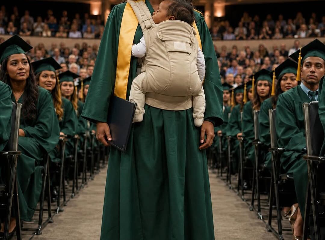 I Walked Across That Graduation Stage Carrying A Baby Everyone Called My Shame.