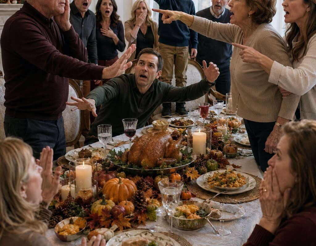 I Only Asked To Sit Beside My Grandson At Thanksgiving.