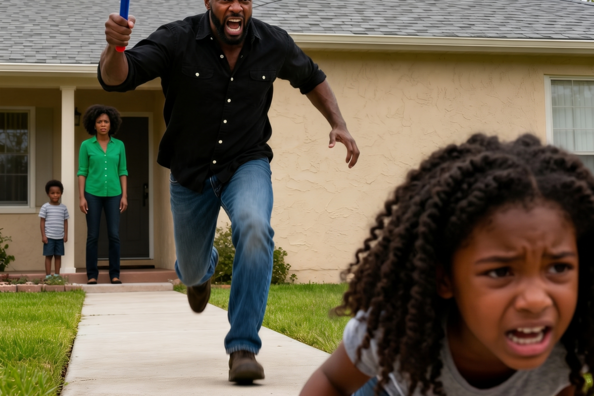 A FATHER BROKE HIS DAUGHTER’S KNEES WITH A BRICK WHILE THE MOTHER LAUGHED