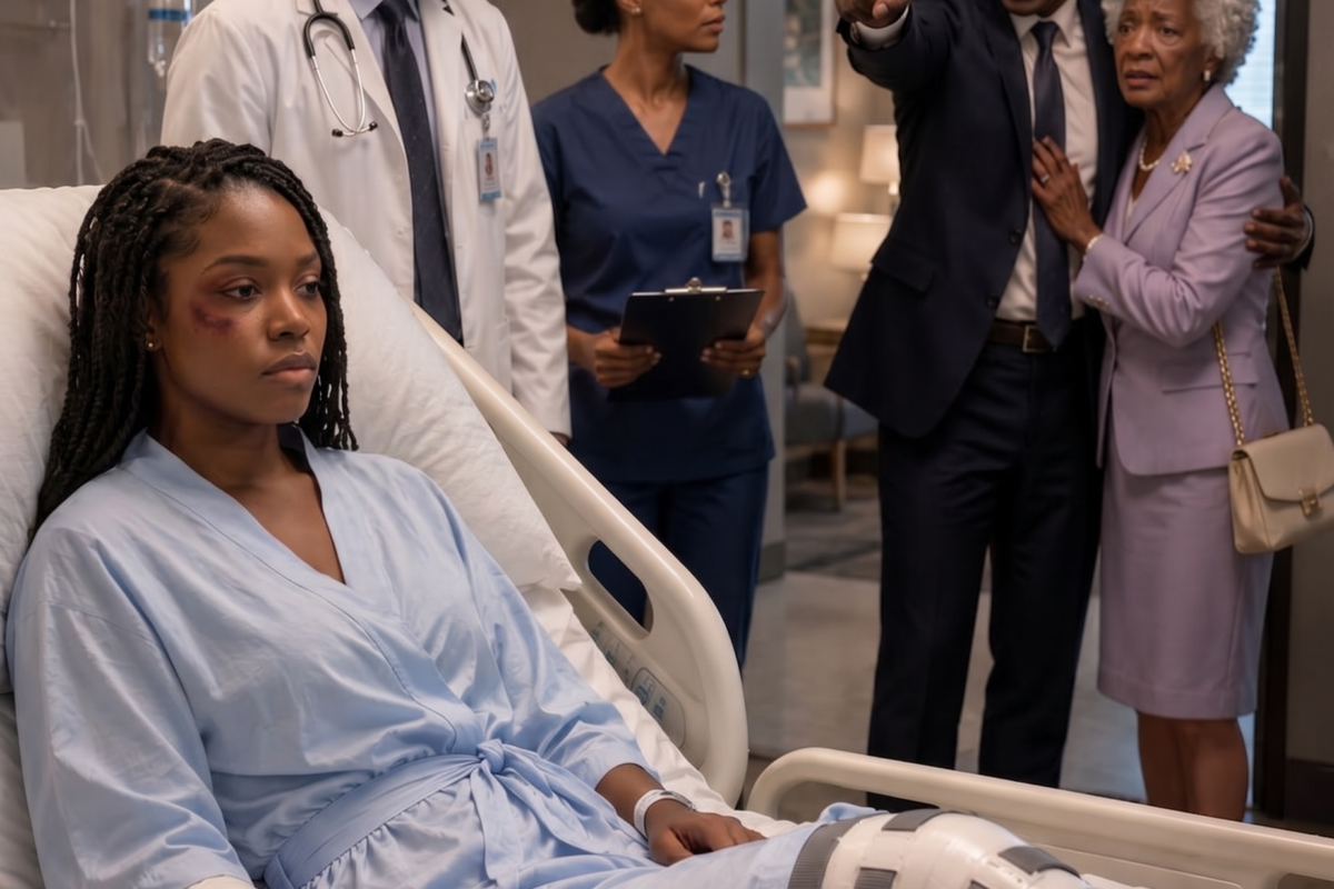 PART 2: As doctors stitched my shattered leg back together, my husband never asked if I was alive