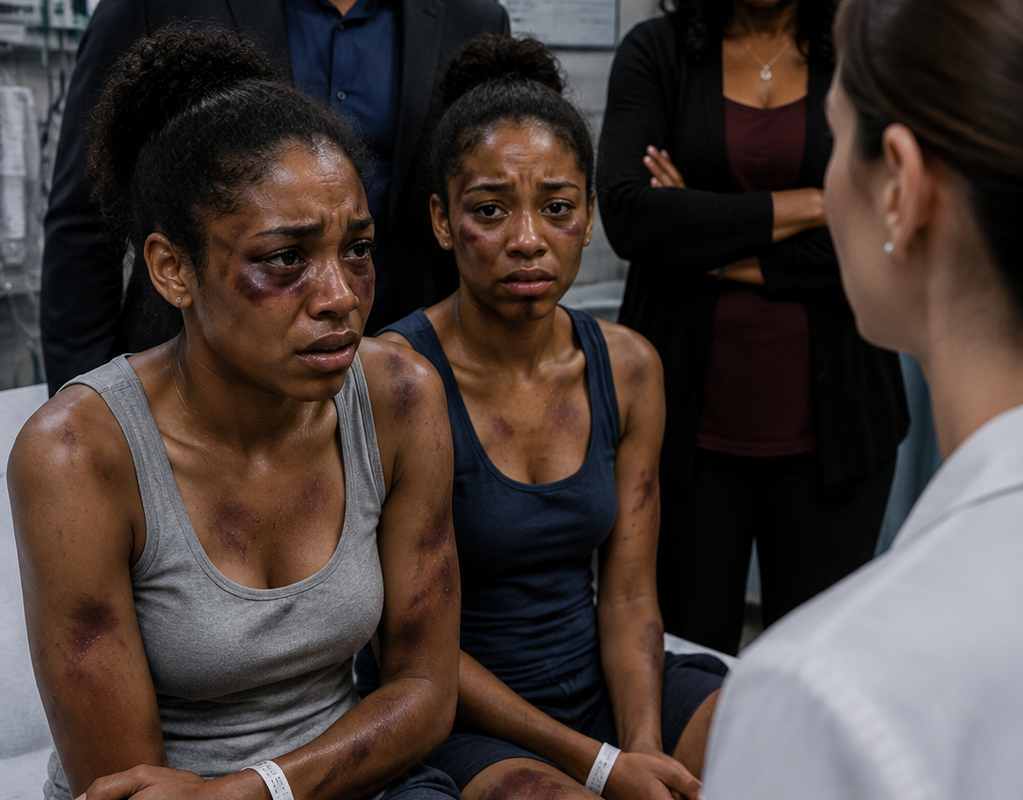 My Stepfather Beat My Twin Sister And Me For Years… He Thought The ER Story Would Protect Him Until The Doctor Found The Truth