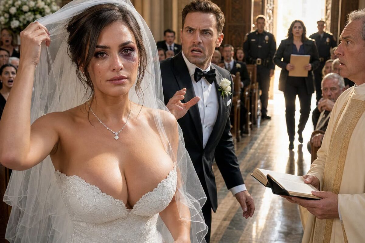 I WALKED TO THE ALTAR WITH A BLACK EYE — THEN EXPOSED THE MAN WHO THOUGHT HE OWNED ME