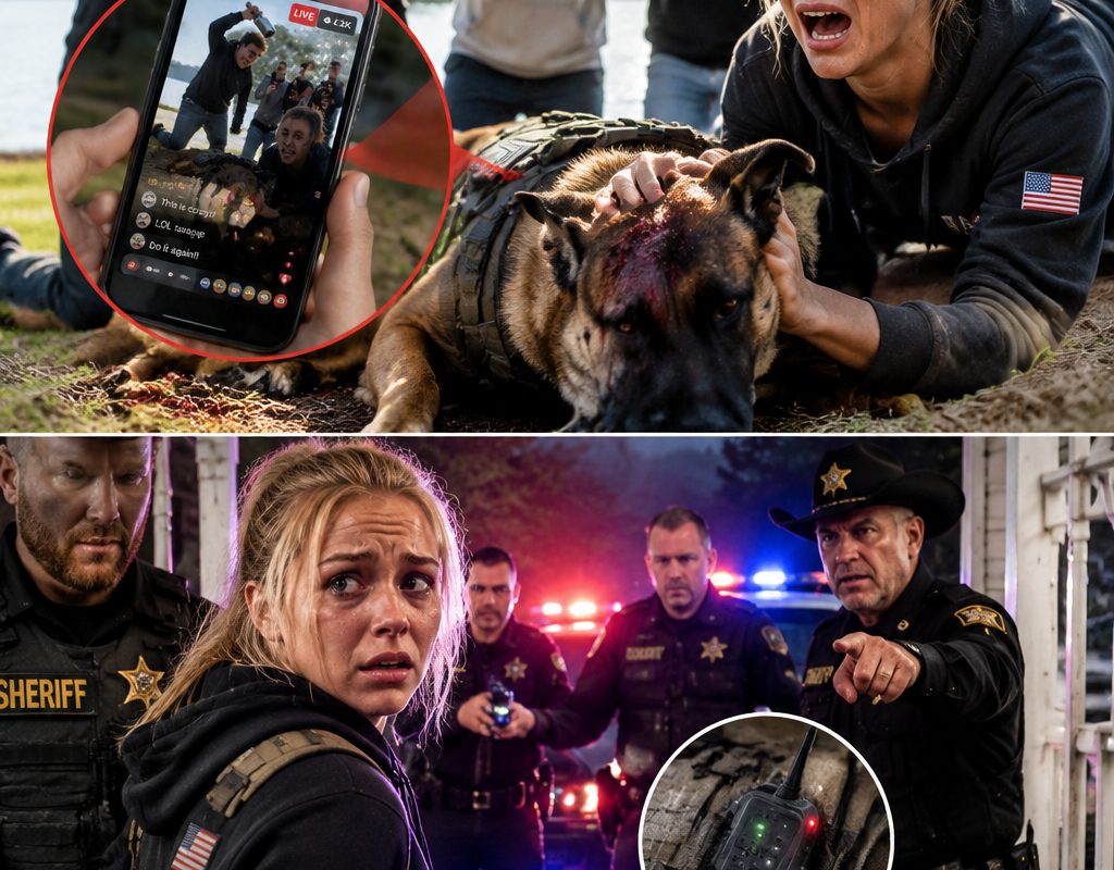 My Nephew Laughed While Attacking My Retired K9 Partner On Camera… Then The Secret Recording From His Harness Destroyed His Entire Family