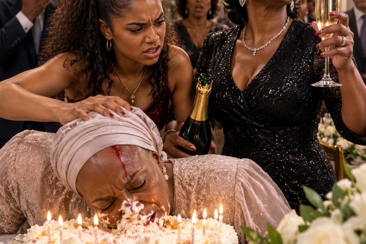 MY DAUGHTER SMASHED MY FACE INTO MY BIRTHDAY CAKE — EVERYONE THOUGHT SHE BETRAYED ME, UNTIL THE HIDDEN CAMERA REVEALED THE TRUTH