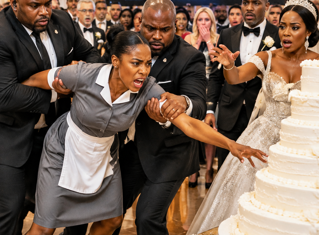 “REMOVE HER!” THE BRIDE ORDERED WHEN A MAID STOPPED THE WEDDING — SECONDS LATER, THE BILLIONAIRE SAW THE TRUTH