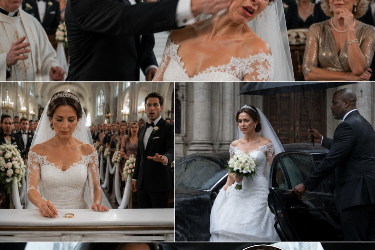 My Husband Slapped Me At The Altar For Refusing To Sign Away My Company Shares… He Never Knew The “Assistant” He Married Controlled The Entire Empire