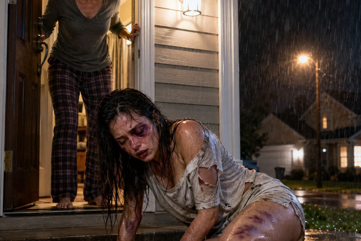 My daughter swore she had slipped in the bathroom, but the terror in her eyes told me someone had taught her to lie