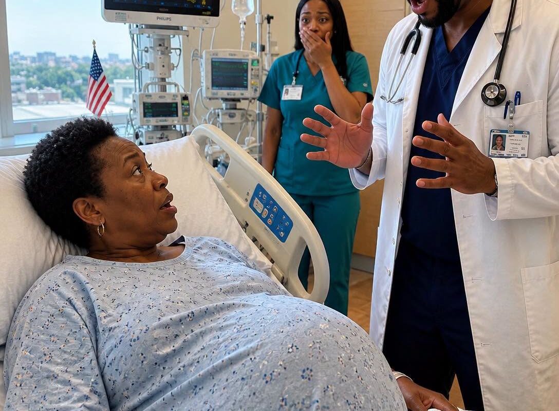 A 65-YEAR-OLD WOMAN DISCOVERED SHE WAS PREGNANT. BUT WHEN THE TIME CAME TO GIVE BIRTH, THE DOCTOR EXAMINED HER AND WAS S:HOCKED BY WHAT HE SAW.