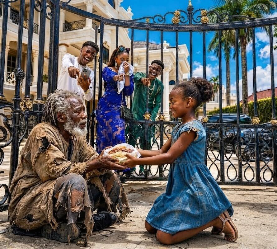 I Pretended to Be a Homeless Man to See Which of My Children Would Feed Me—The Only Person Who Did Was My Maid’s Little Girl