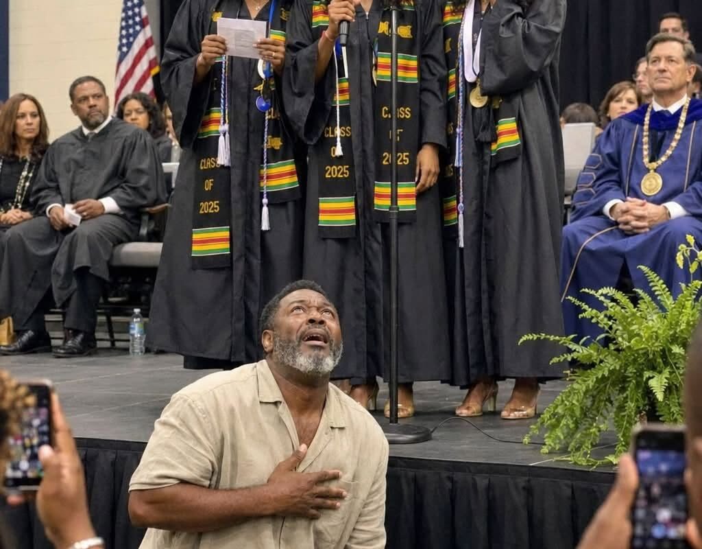 I gave up 22 years of my life raising my triplet nieces — what they did at their college graduation made me drop to my knees.