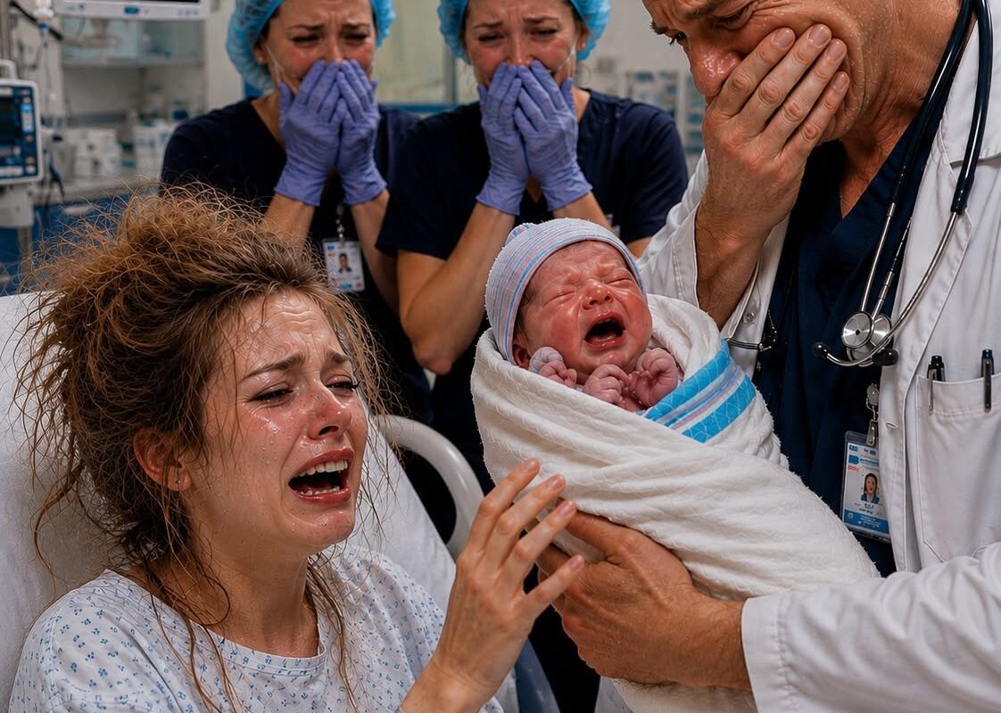 The man who abandoned me while I was pregnant walked into my delivery room wearing a smile, convinced he had already destroyed my life.