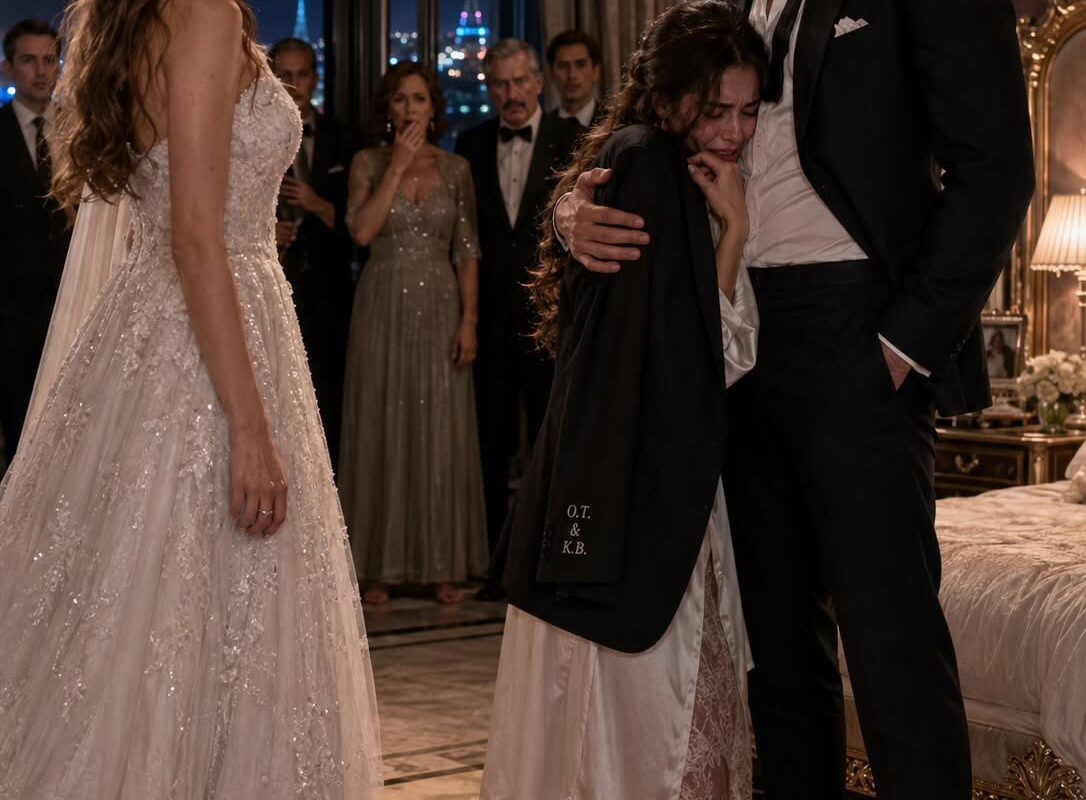 ON OUR WEDDING NIGHT, MY HUSBAND DIDN’T COME INTO THE BEDROOM ALONE… AND THE WOMAN BESIDE HIM WAS WEARING HIS JACKET