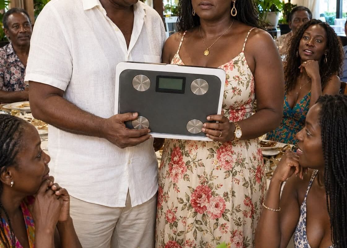 My Husband Gave Me a Scale for Our 20th Anniversary in Front of Everyone and Said, “Maybe Now You’ll Finally Do Something About Yourself” — I Walked Out Without a Word and Returned With a Gift He Never Saw Coming