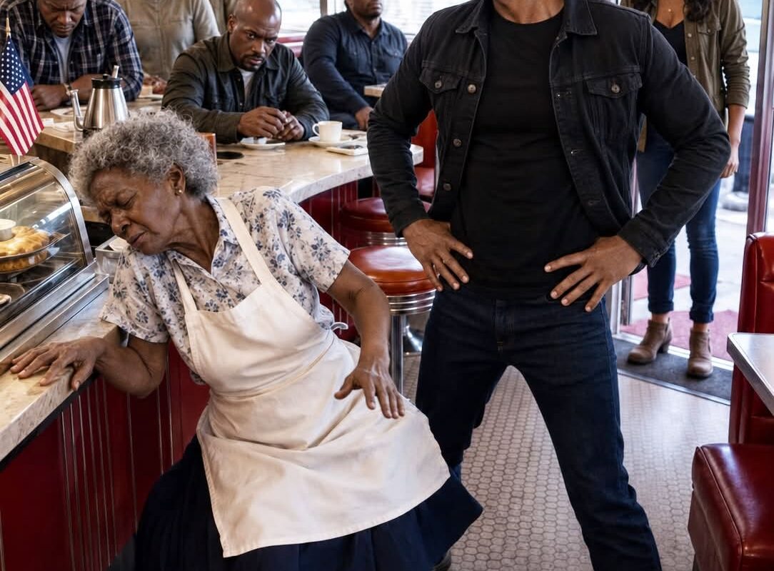 When a Bully Shoved My 75-Year-Old Mother in Her North Carolina Diner and Said He Could Do Whatever He Wanted, the Sheriff Called It a Fall — Then Two Black SUVs Pulled Up and an Officer Addressed Me by a Rank No One Knew I Held