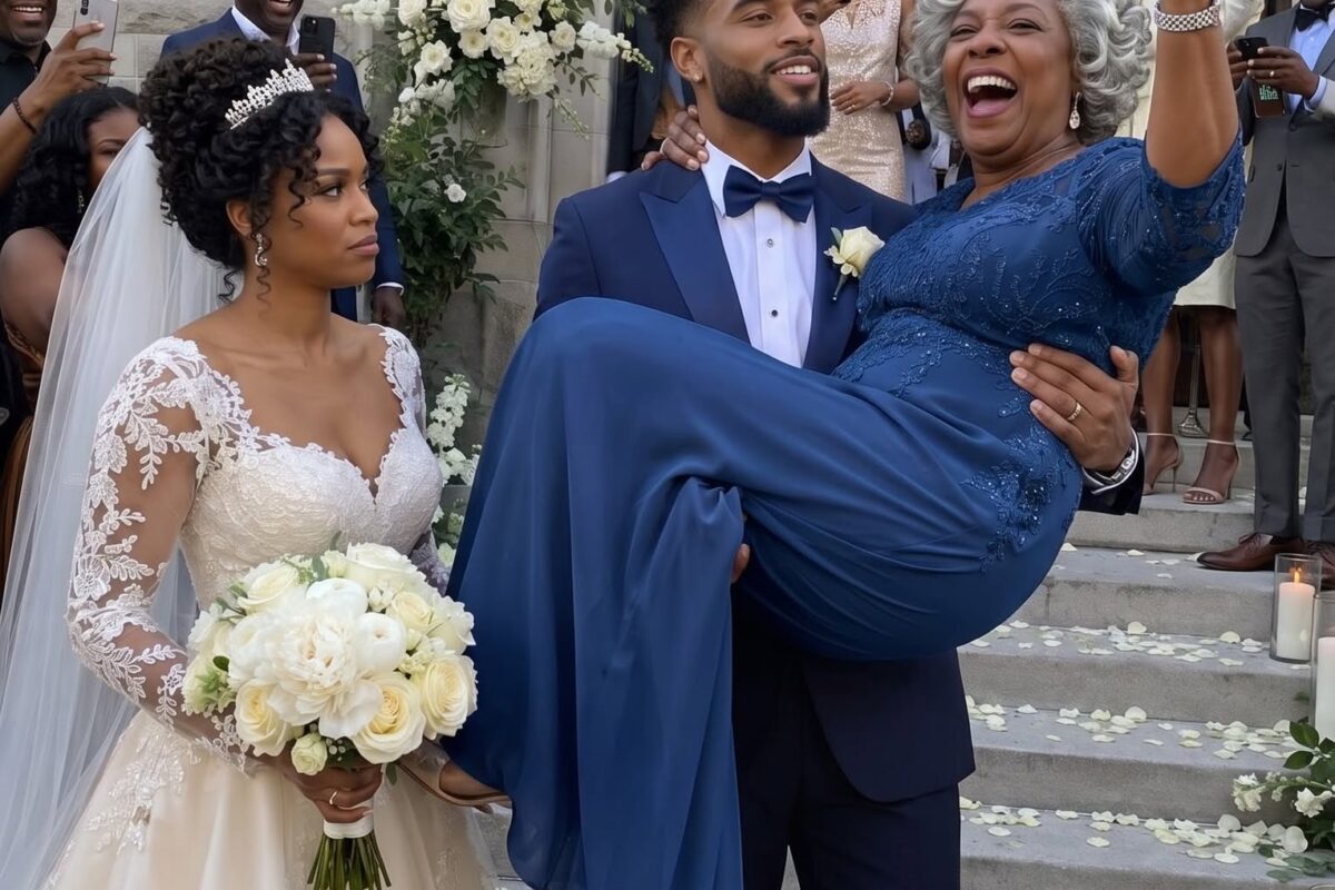 MY HUSBAND CARRIED HIS MOTHER OUT OF OUR WEDDING INSTEAD OF ME—THEN MY MOM DID ONE THING THAT SILENCED EVERYONE