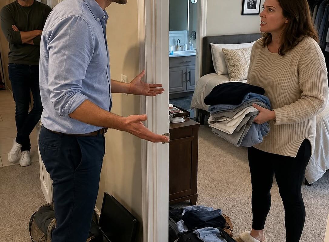My brother dumped his bags on the floor and announced, “I’m taking the master bedroom.”