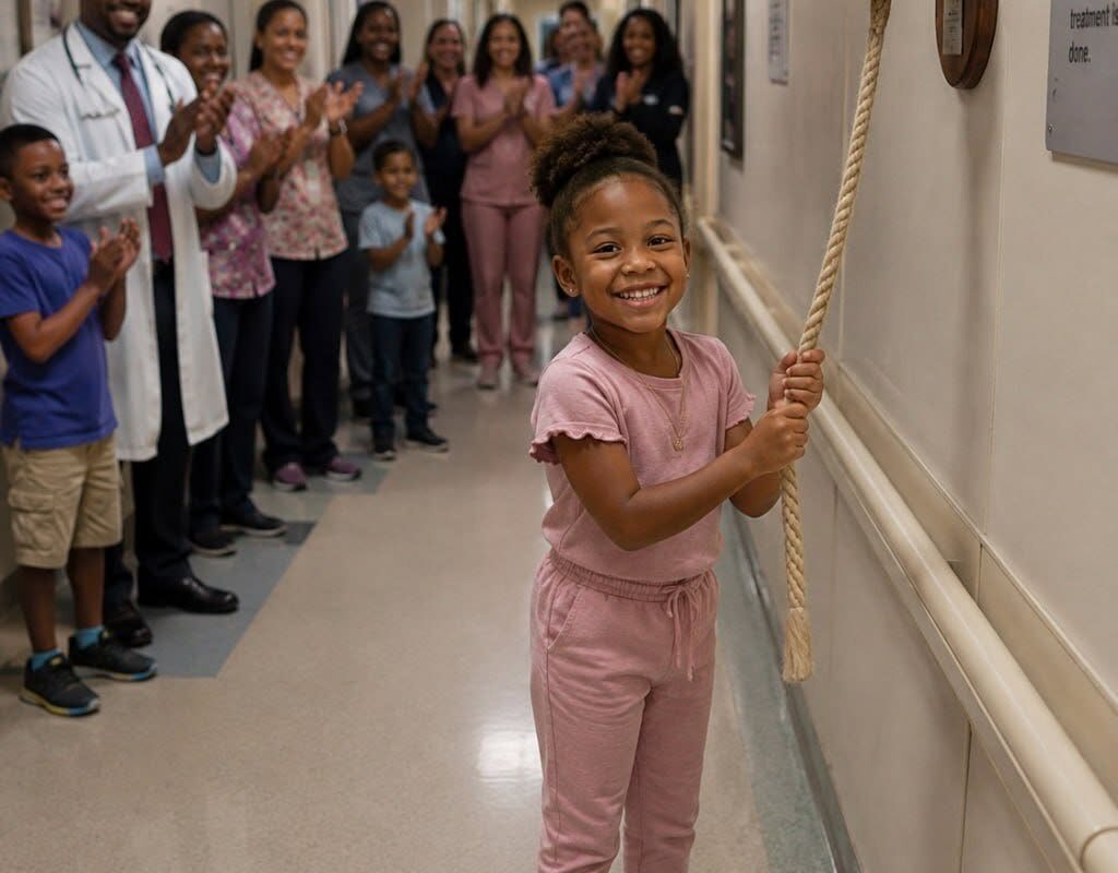 My Daughter Rang the Bell After Two Years of Chemotherapy